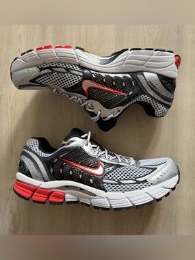 2007 Nike Air Vomero 3 Zoom Fit Frame Bowerman Silver Shoes 318621-101 Sz 12